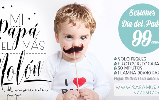 FOTOGRAFÍA INFANTIL - EL MEJOR REGALO PARA EL DÍA DEL PADRE