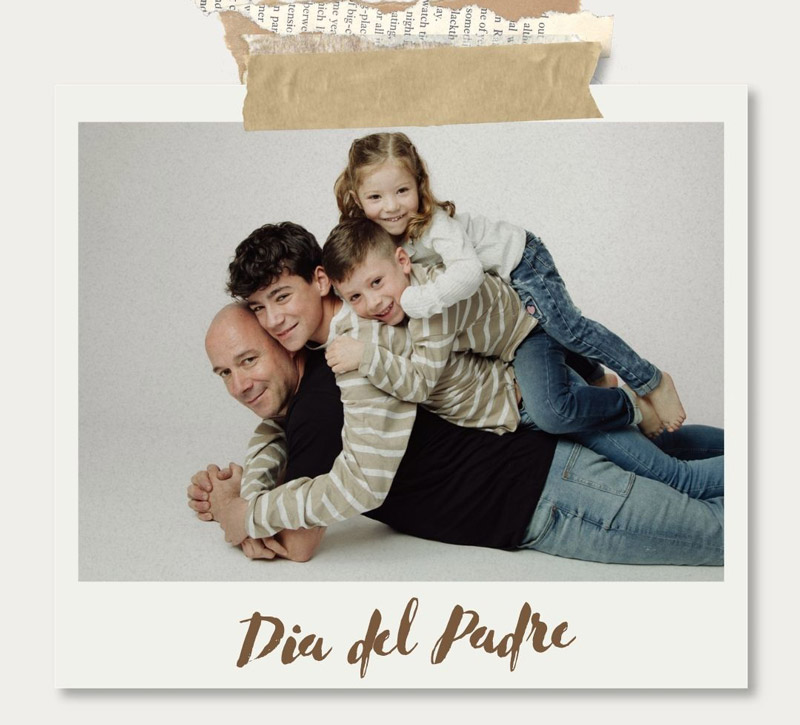sesión de fotos día del padre madrid
