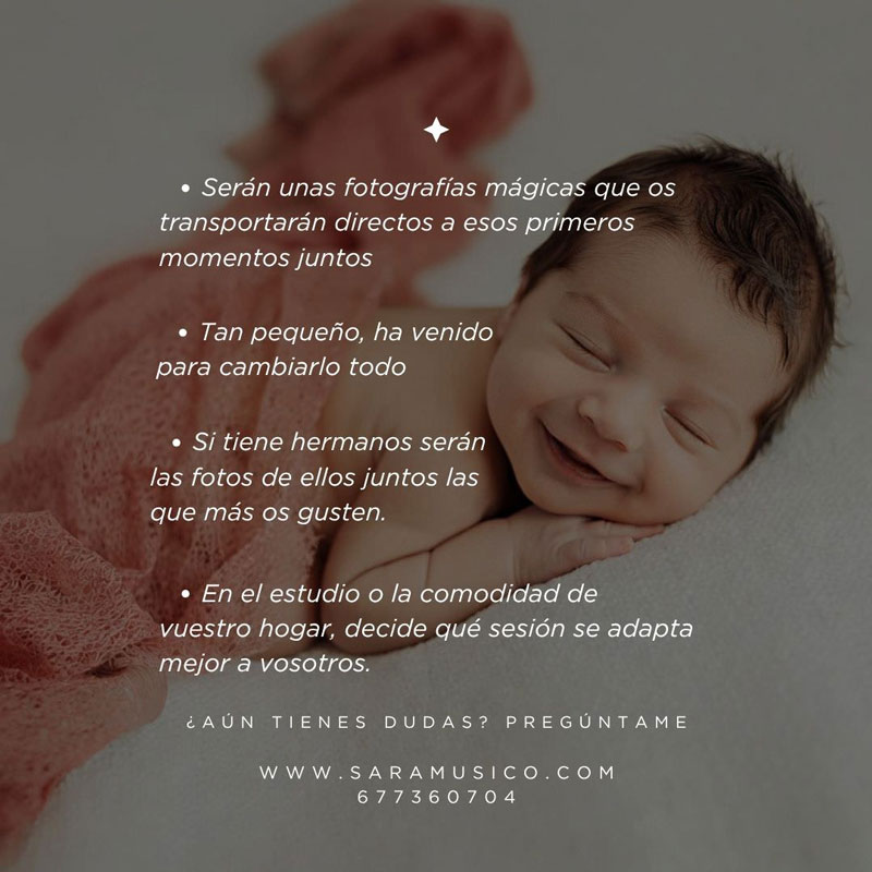 fotógrafo recién nacidos